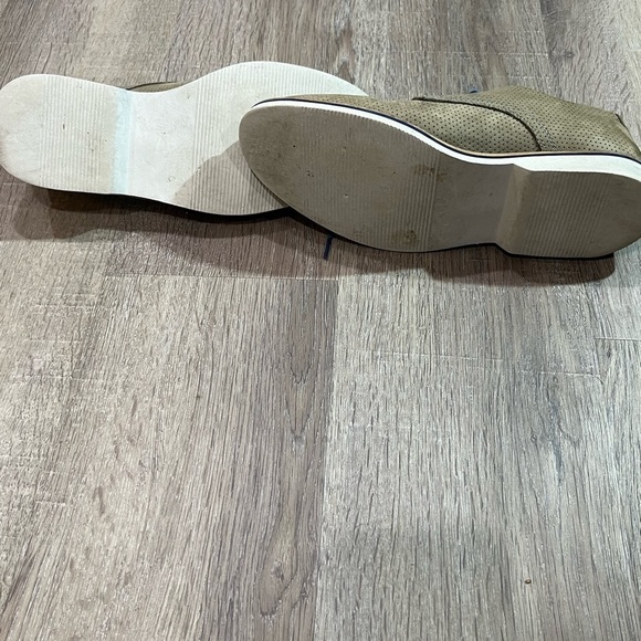 EUC Men’s 1901 US 10 Made in Brazil Leather Suede Derby Oxford Tan Crepe Shoe - Picture 10 of 10